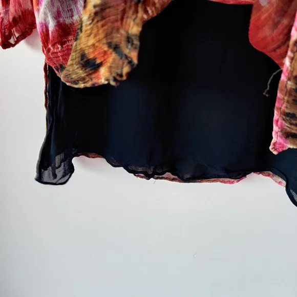 PHILOSOPHY|| MULTICOLOURED TIE DIE PRINT TOP SIZE 16 - Picture 6 of 9